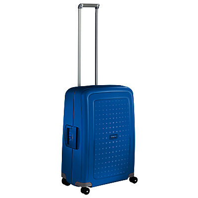 Samsonite S'Cure Spinner 55cm Cabin Suitcase, Pacific Blue Samsonite S'Cure Spinner 55cm Cabin Suitcase, Pacific Blue